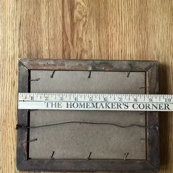 Vintage: Flower Girl in Holland Print ~ by George Hitchcock. - Picture 4 of 9